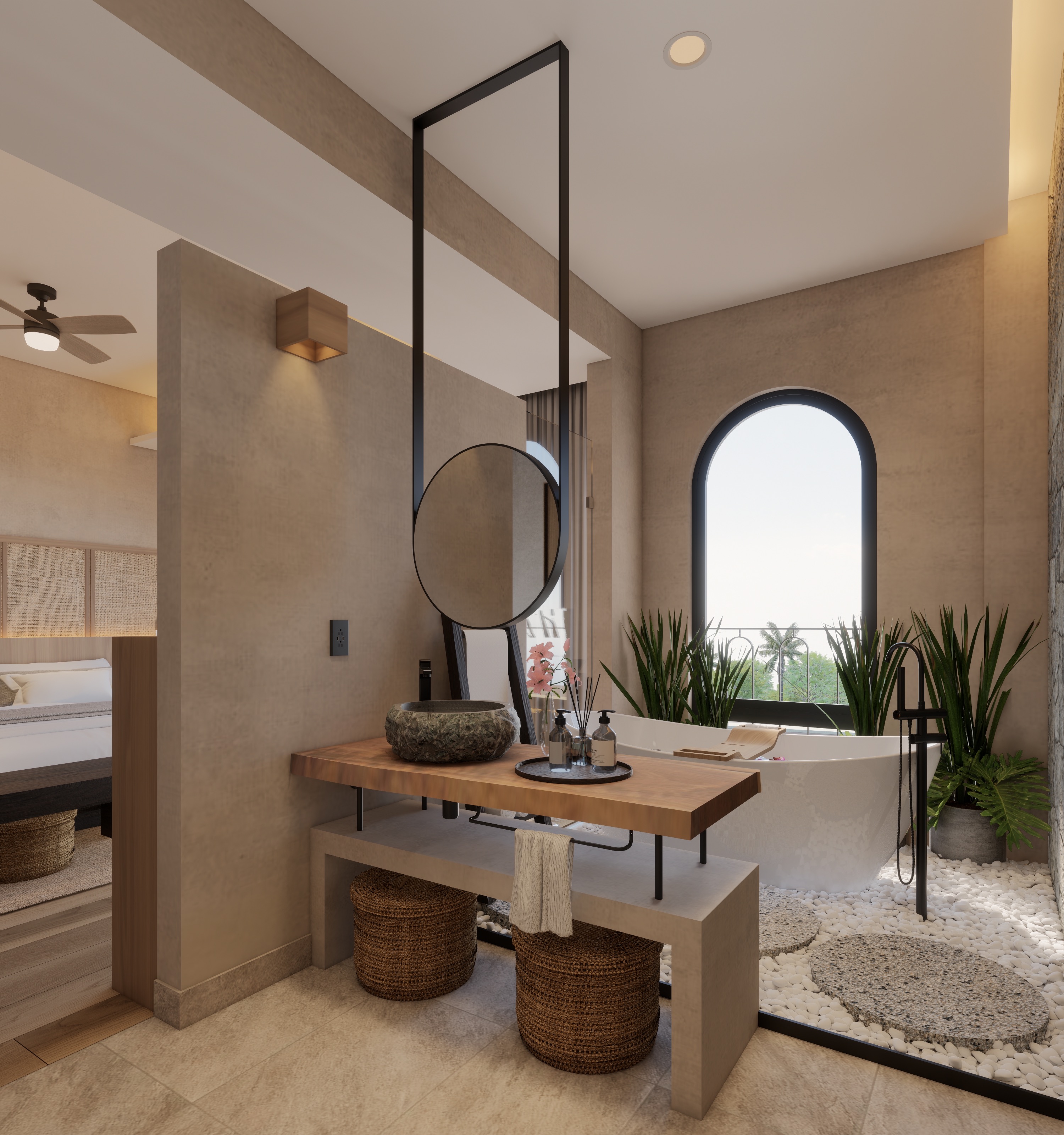 Baño principal Casa Gaia