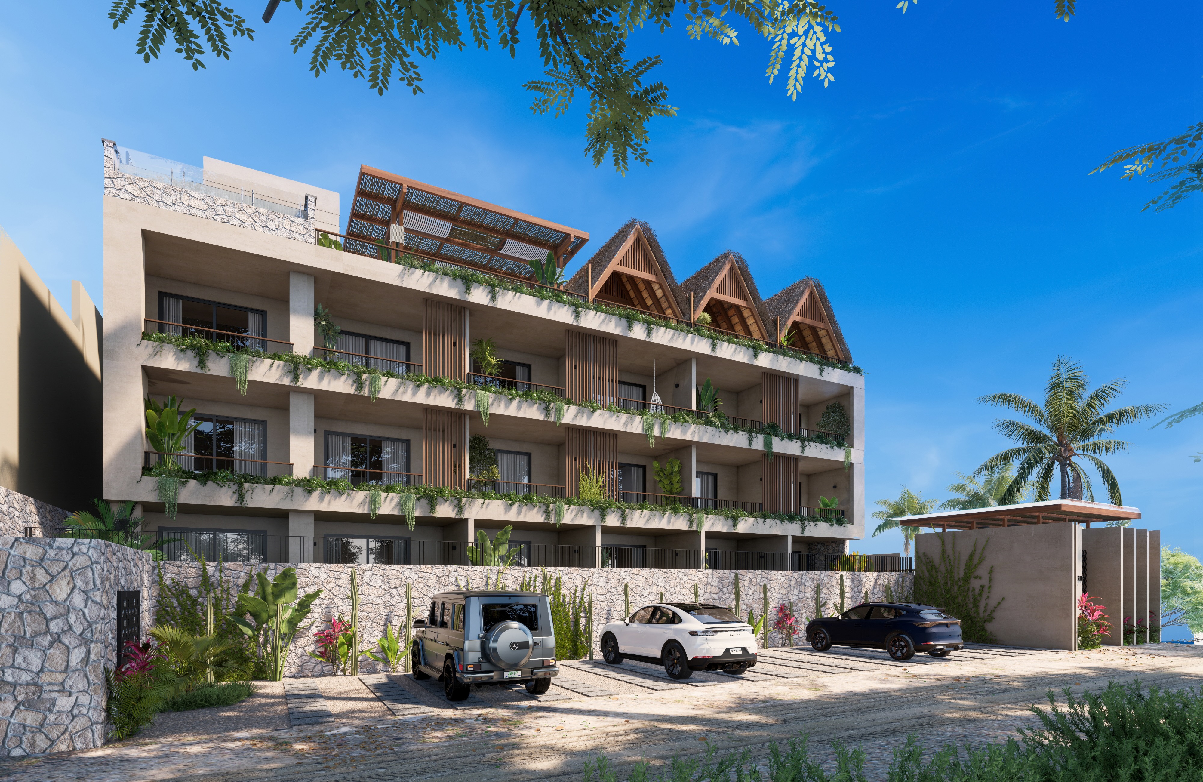 Fachada Edificio A BeOcean