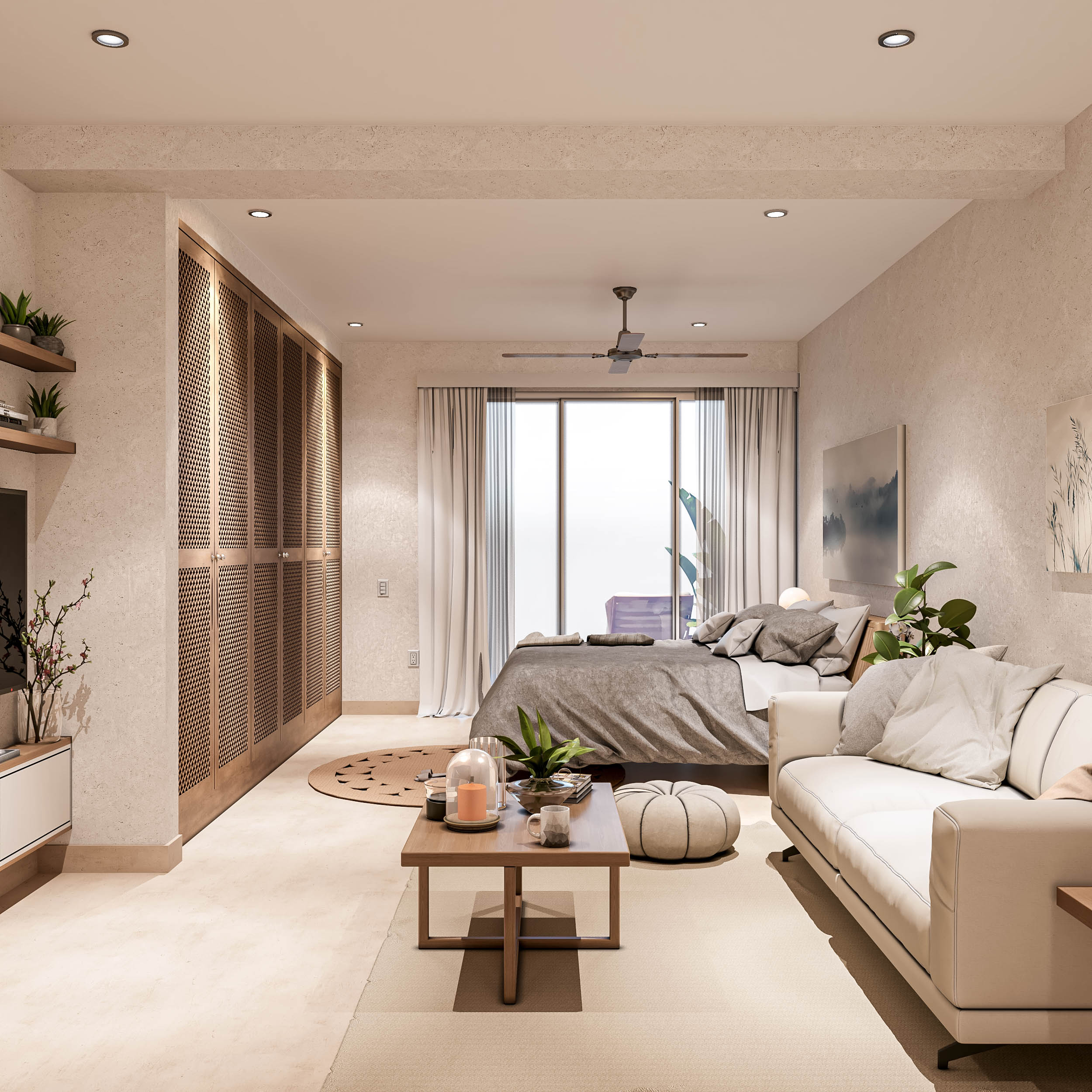 Sala del Departamento Agua, vista 2
