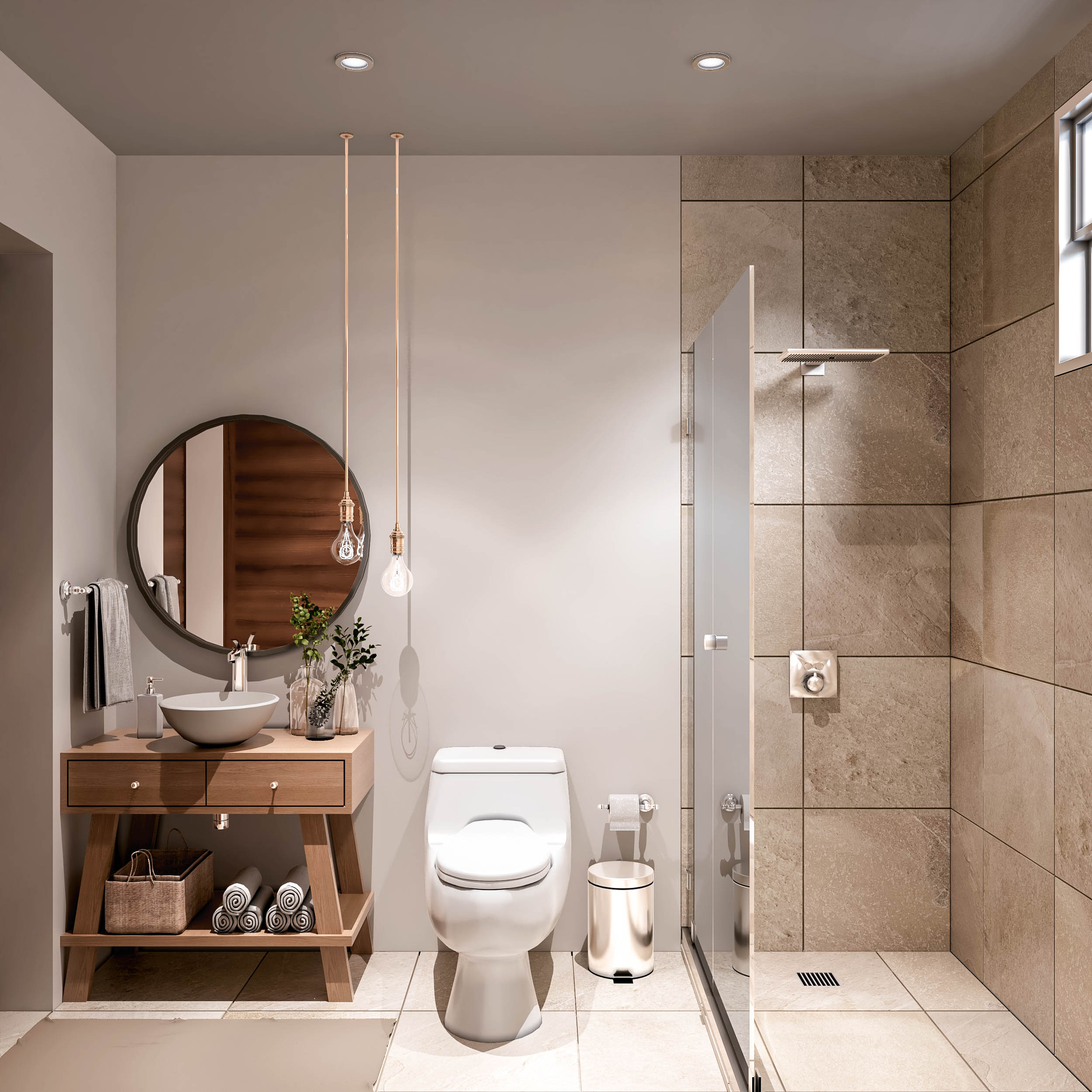 Baño del Departamento Arena