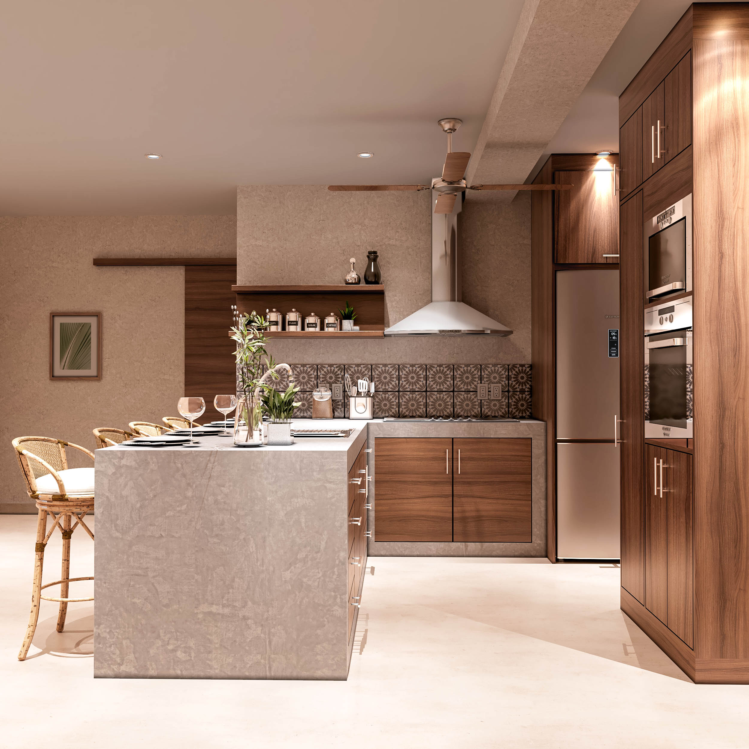Cocina del Departamento Arena