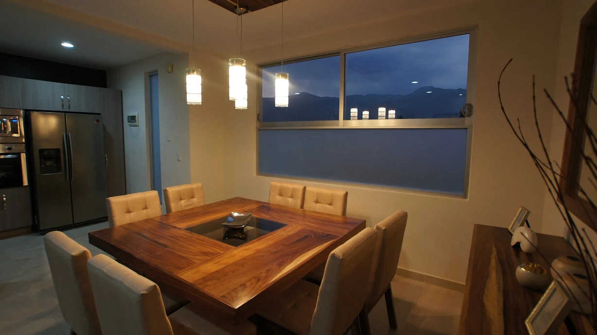 Comedor del modelo Garden