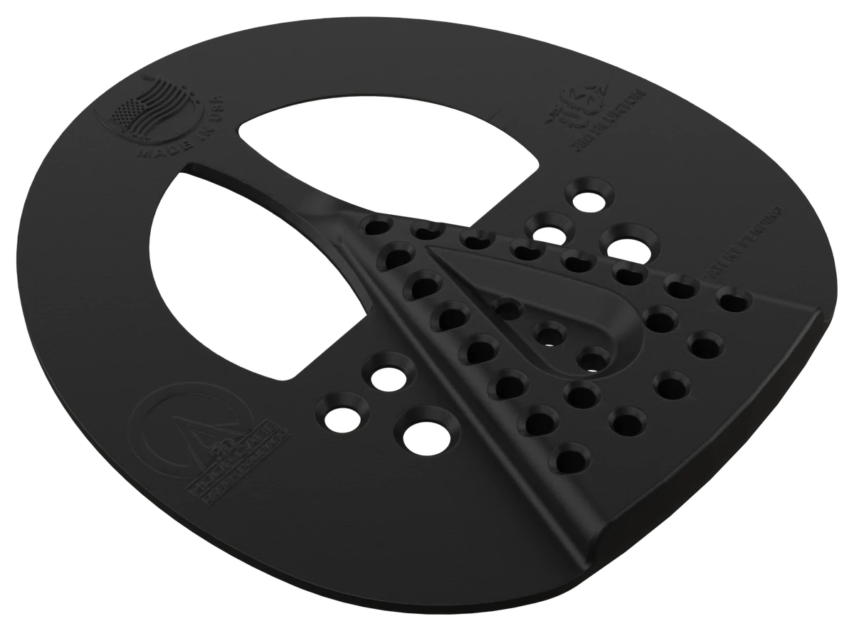 3D Universal Half Mesh Pad in black