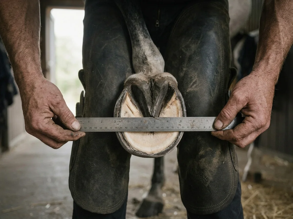 Frog Measurement Hoof Pad Sizing Guide | How to Measure | 3D HoofCare