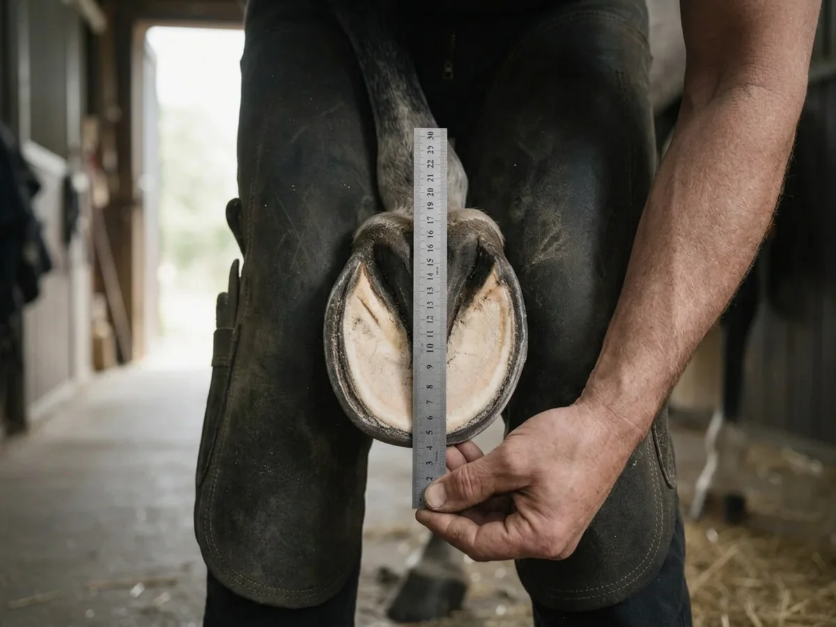 Frog Measurement Hoof Pad Sizing Guide | How to Measure | 3D HoofCare