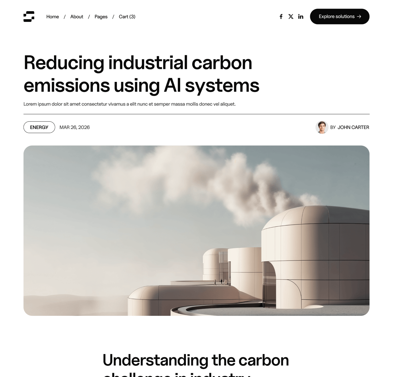 Neuralflow - Blog Posts Hero Page - AI Solutions Webflow Template | BRIX Template
