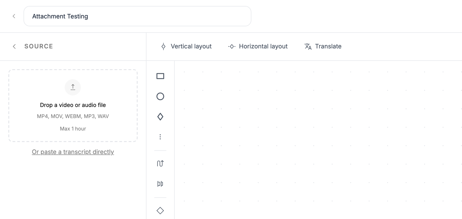Wikidoc process map editor UI
