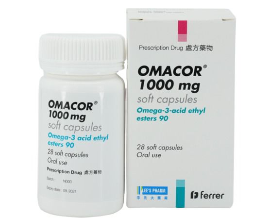 Omacor 1000 mg | Omega-3 Fish Oil Extract Softgels—Prescription by Hong Kong Doctors