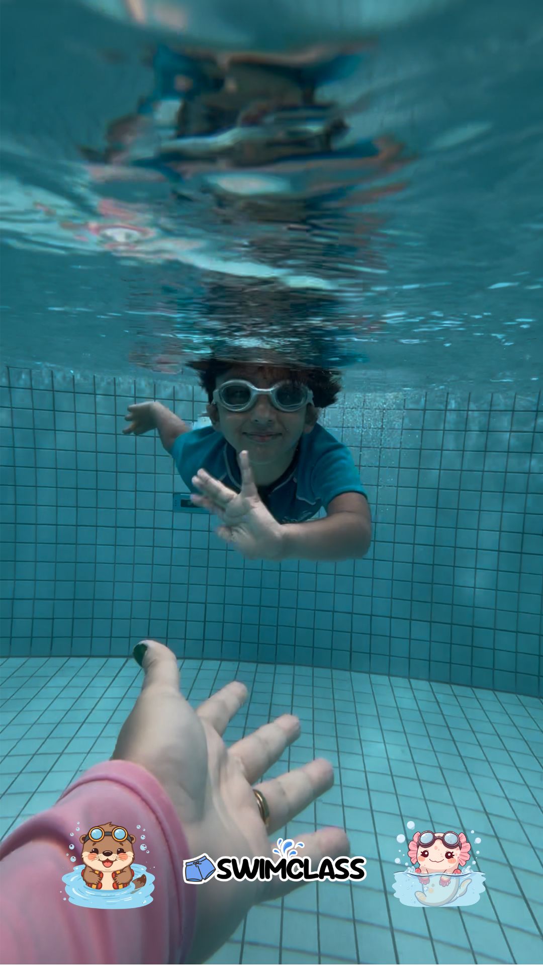 Excellence in early years swimming tuition at LakeVille Lakeside