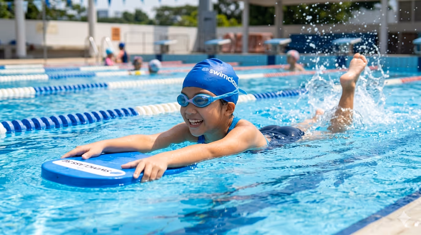 Empowering young swimmers with confidence at