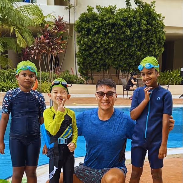 Safe and joyful aquatic skills development at Royalgreen Bukit Timah