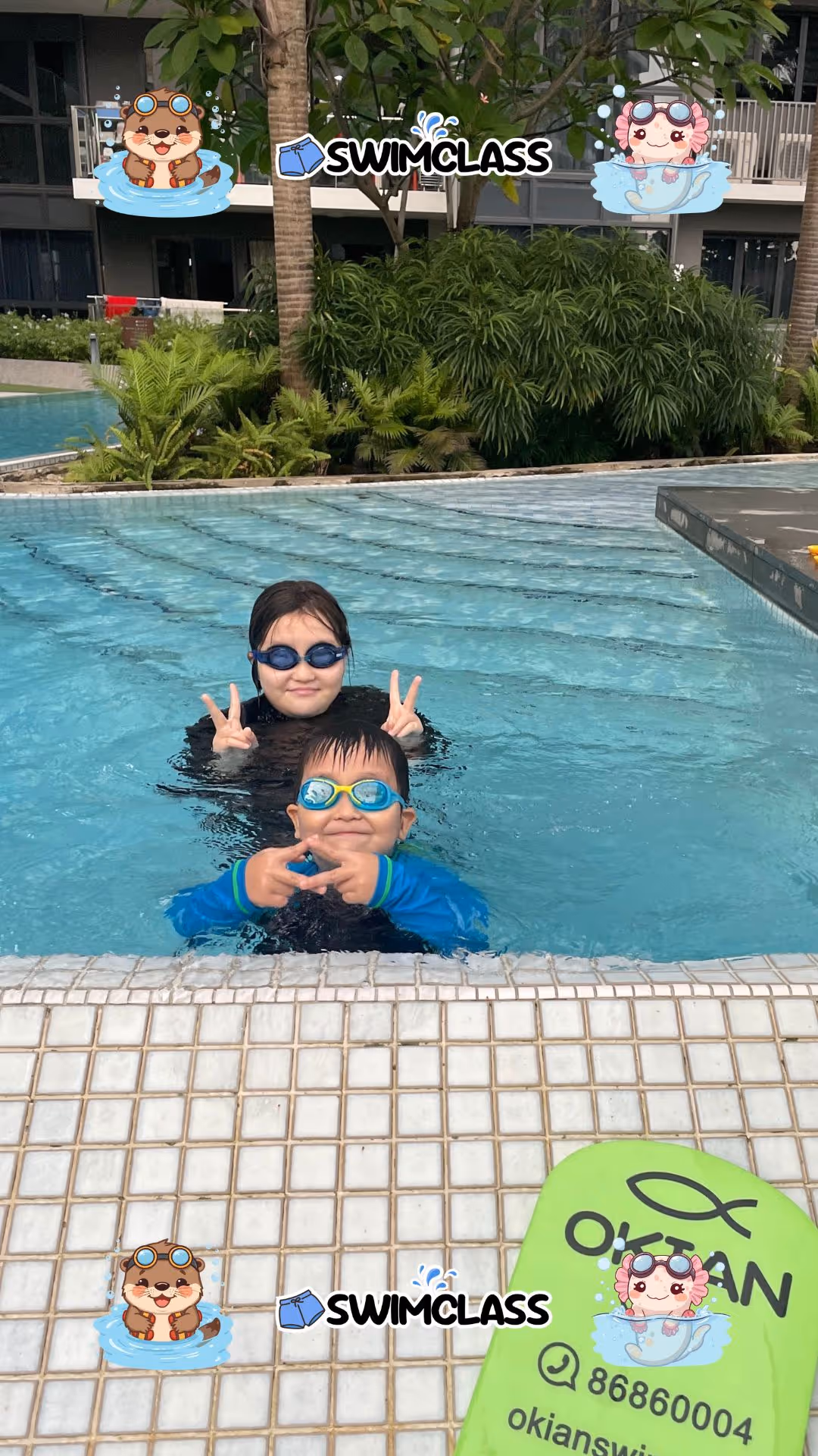 Safe, structured, and joyful swimming lessons for kids at The M Middle Road