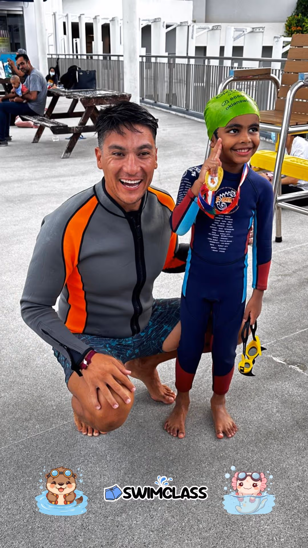 Building strong swimming foundations for kids at Haus on Handy Dhoby Ghaut