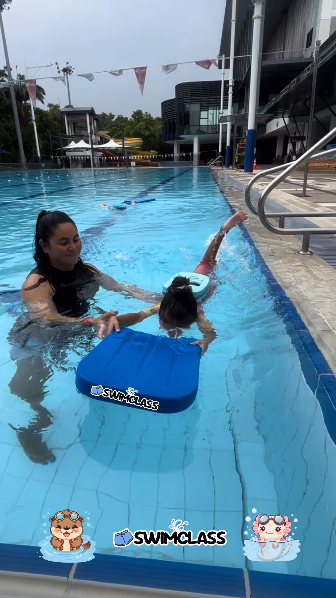 Professional baby and kids swimming lessons starting at Alex Residences Redhill