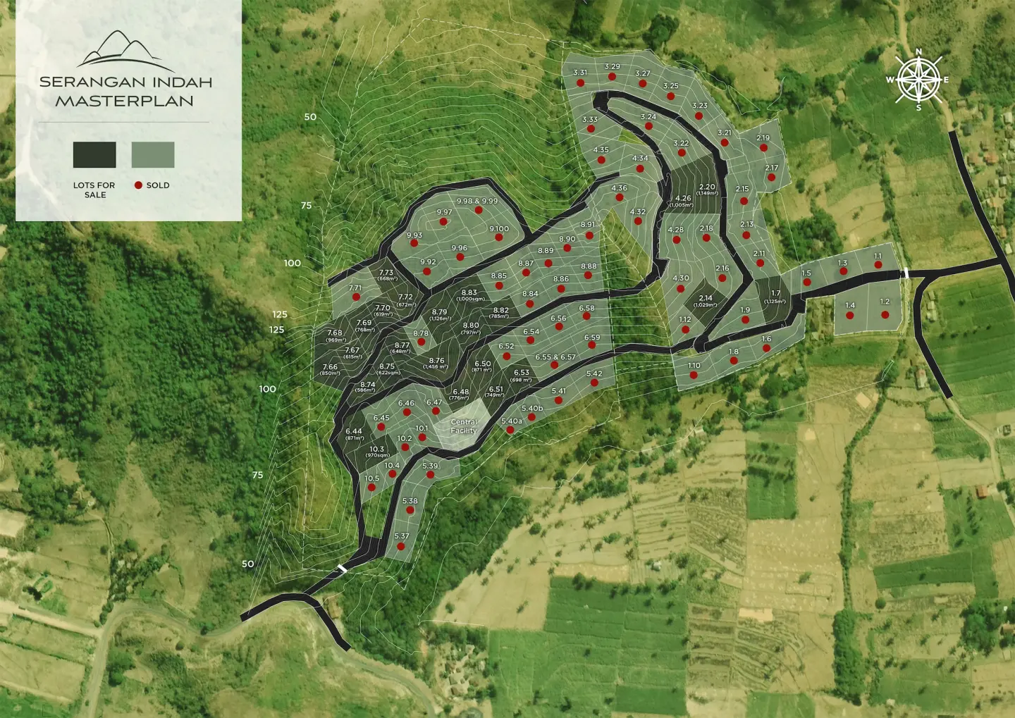 Serangan Indah masterplan