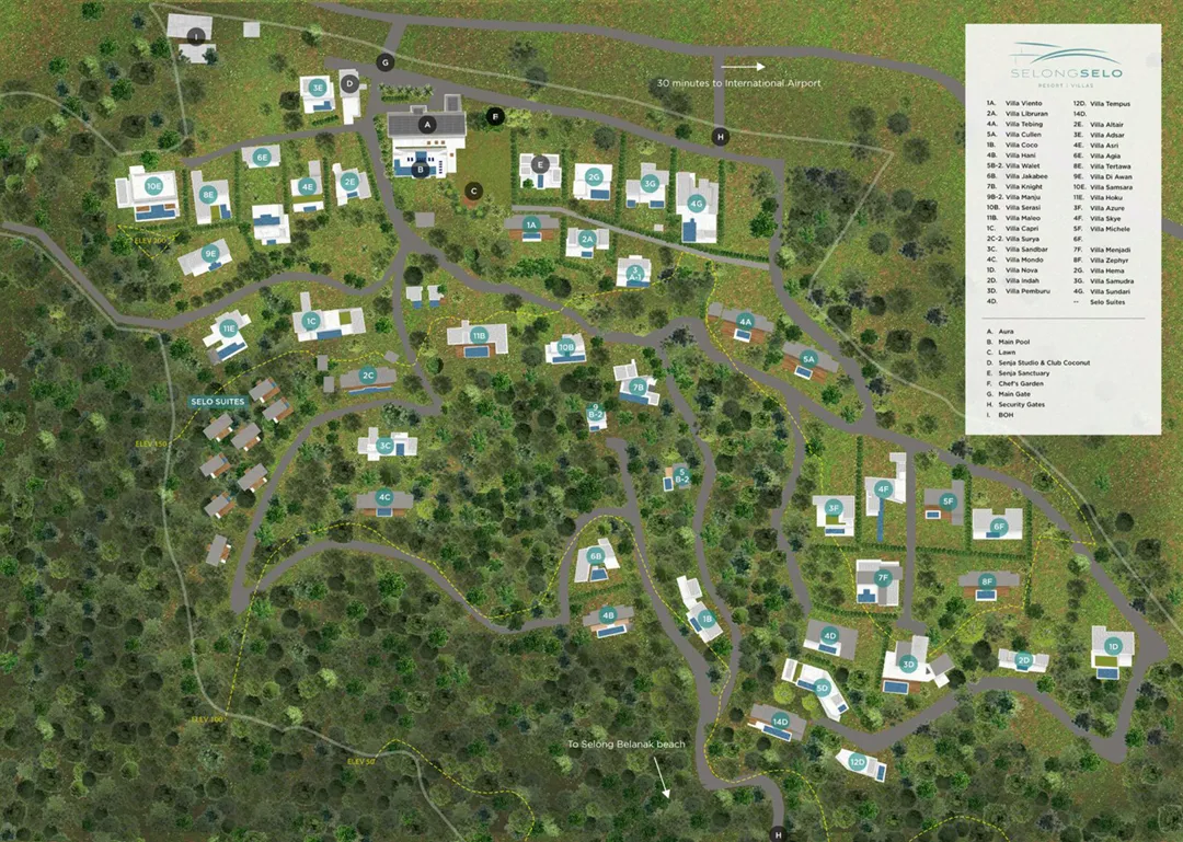 Selong Selo Masterplan