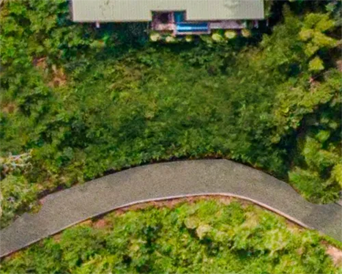 Aerial view of Lot A1 of Selo Properties