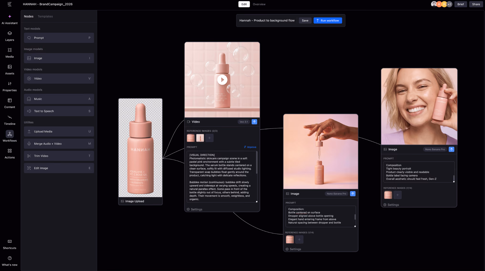 Celtra app interface for scaling ad creative