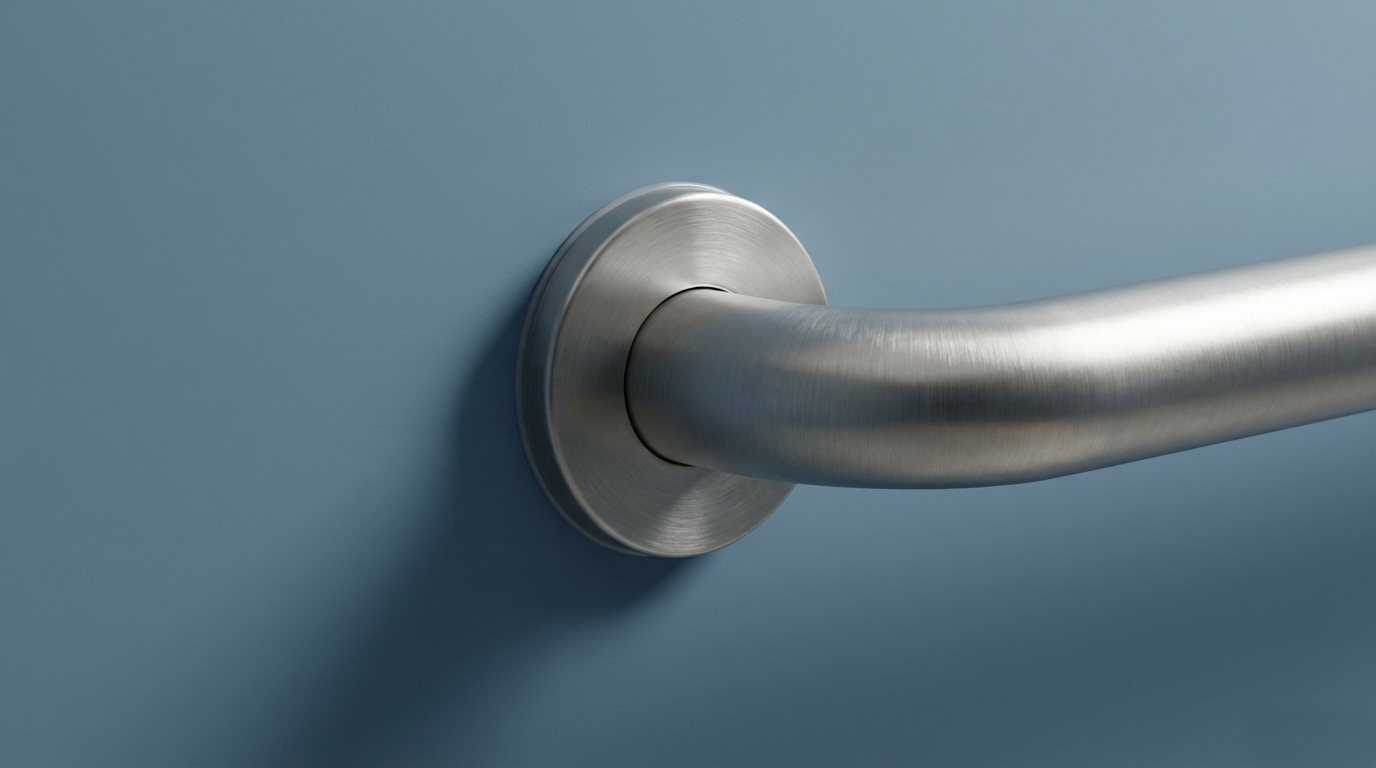 Contractor working on a wet-space installation