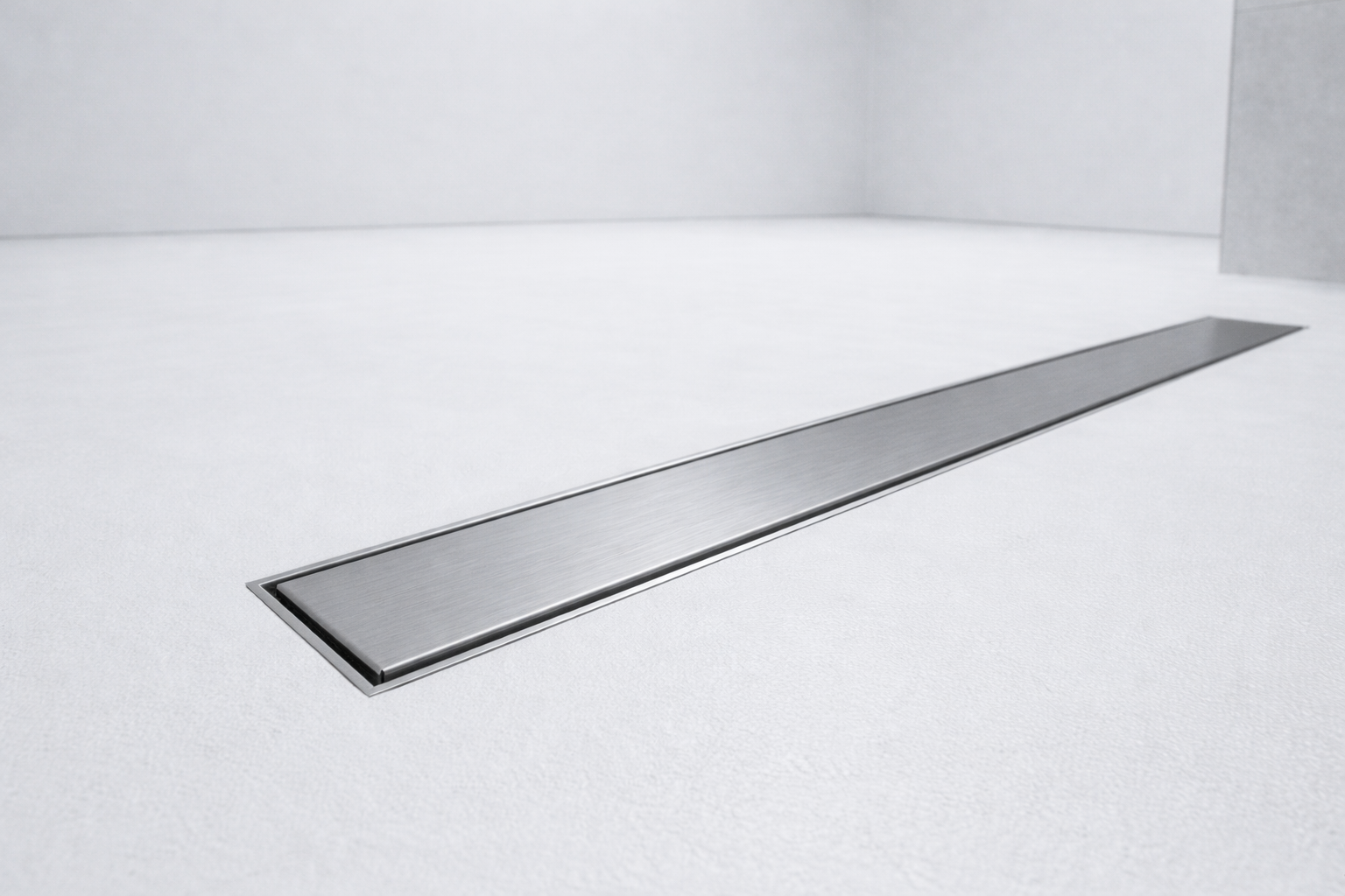 Custom solid surface shower base