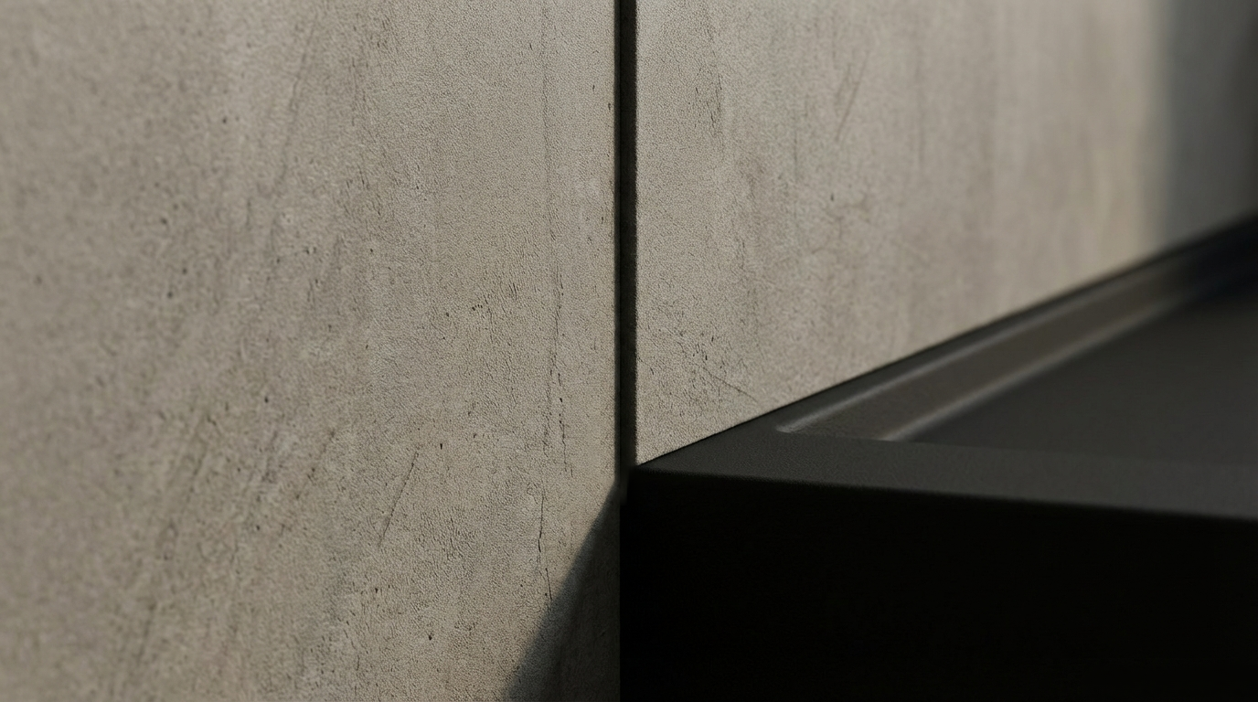 Completed shower remodel — clean finish and fixture detail