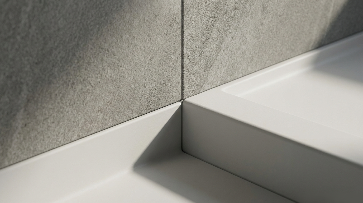 Modern shower installation — precision wet-space remodeling