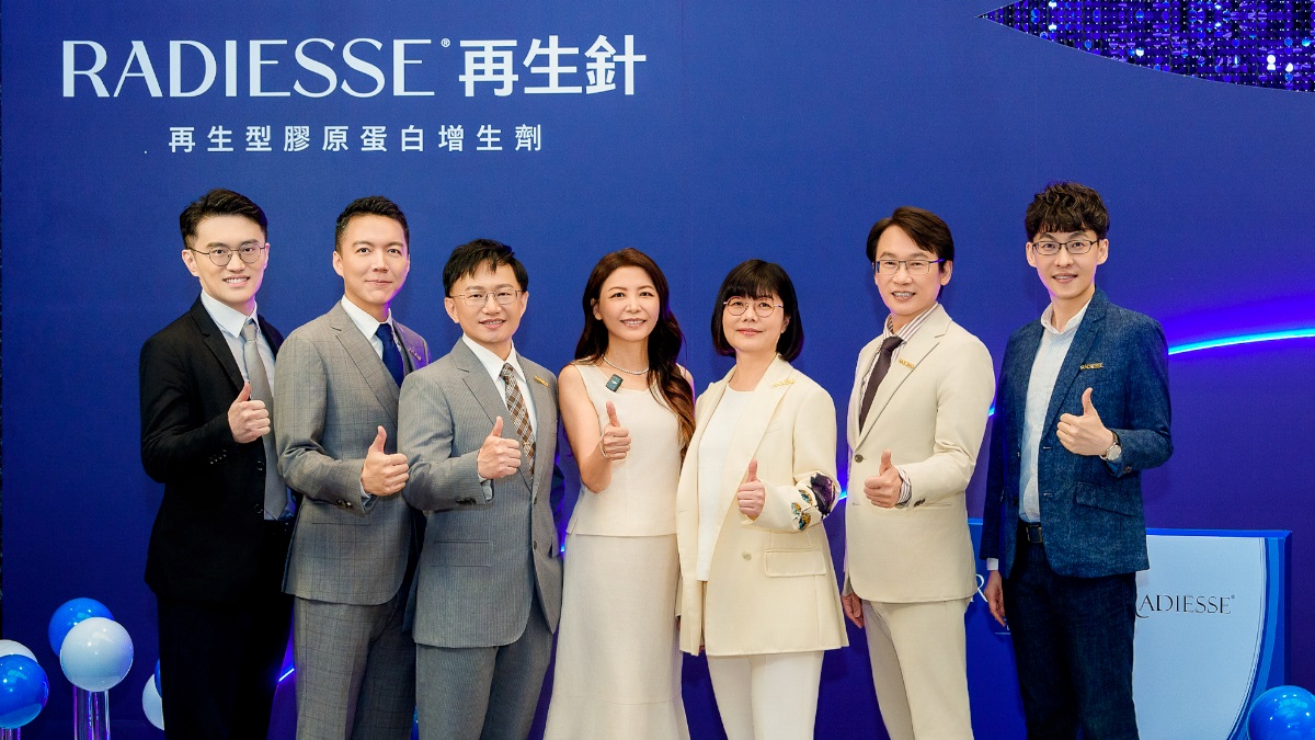 再生針以CaHA微晶球促進膠原新生示意