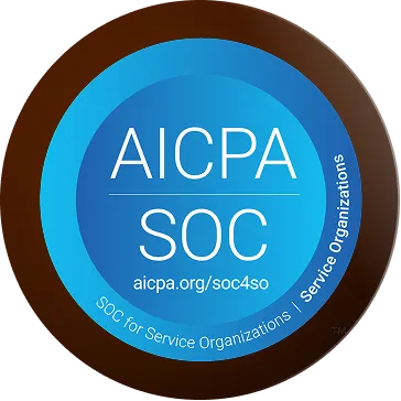 AICPA SOC, aicpa.org/soc4so, and SOC for Service Organizations.