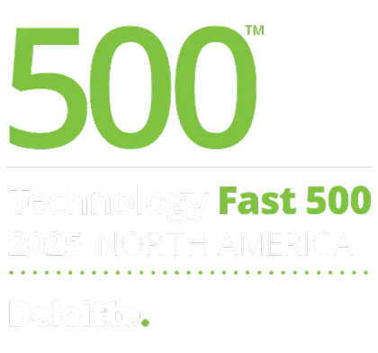 Logo for Deloitte 500 Technology Fast 500 2025 North America.