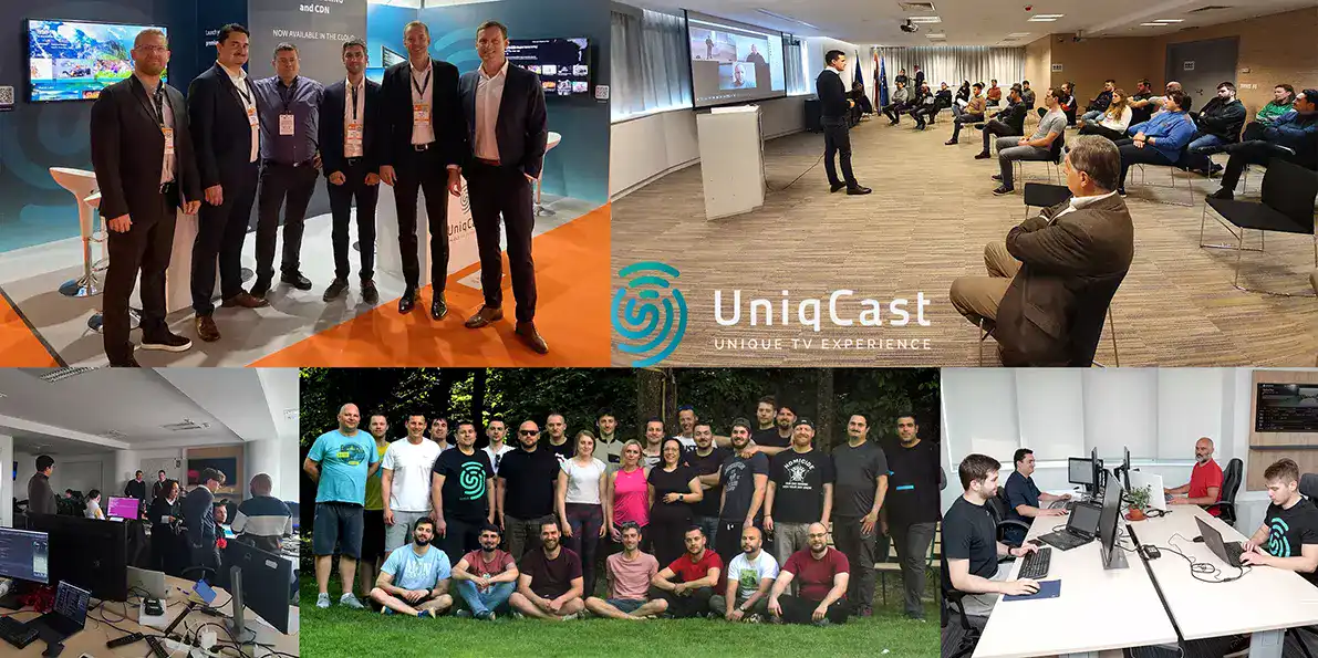 UniqCast Turnkey Solution Zagreb Office life team