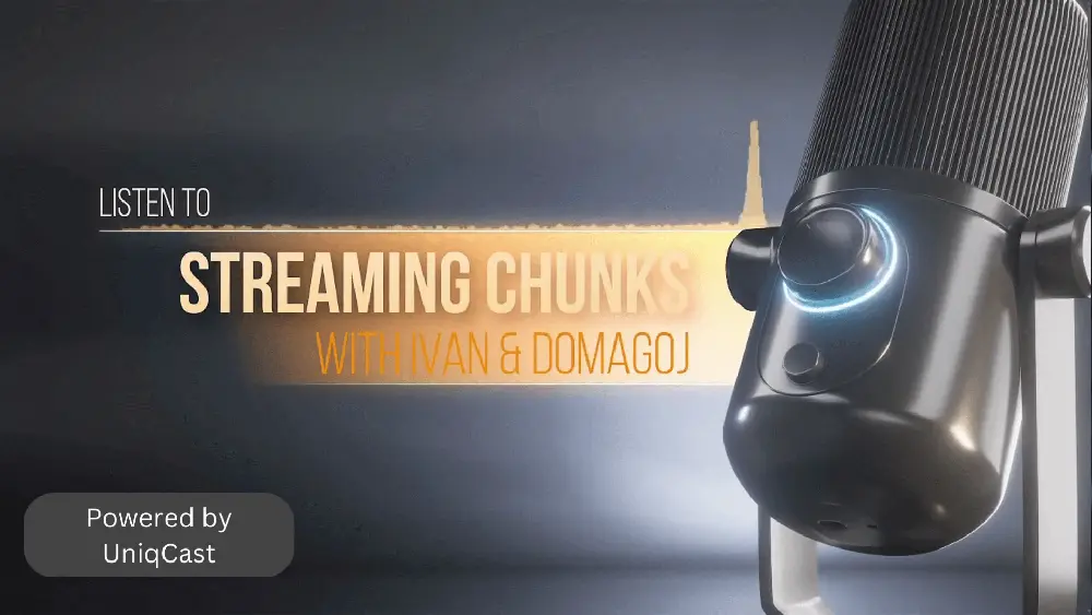 La imagen de un micrófono profesional con un LED azul brillante muestra que está en funcionamiento.