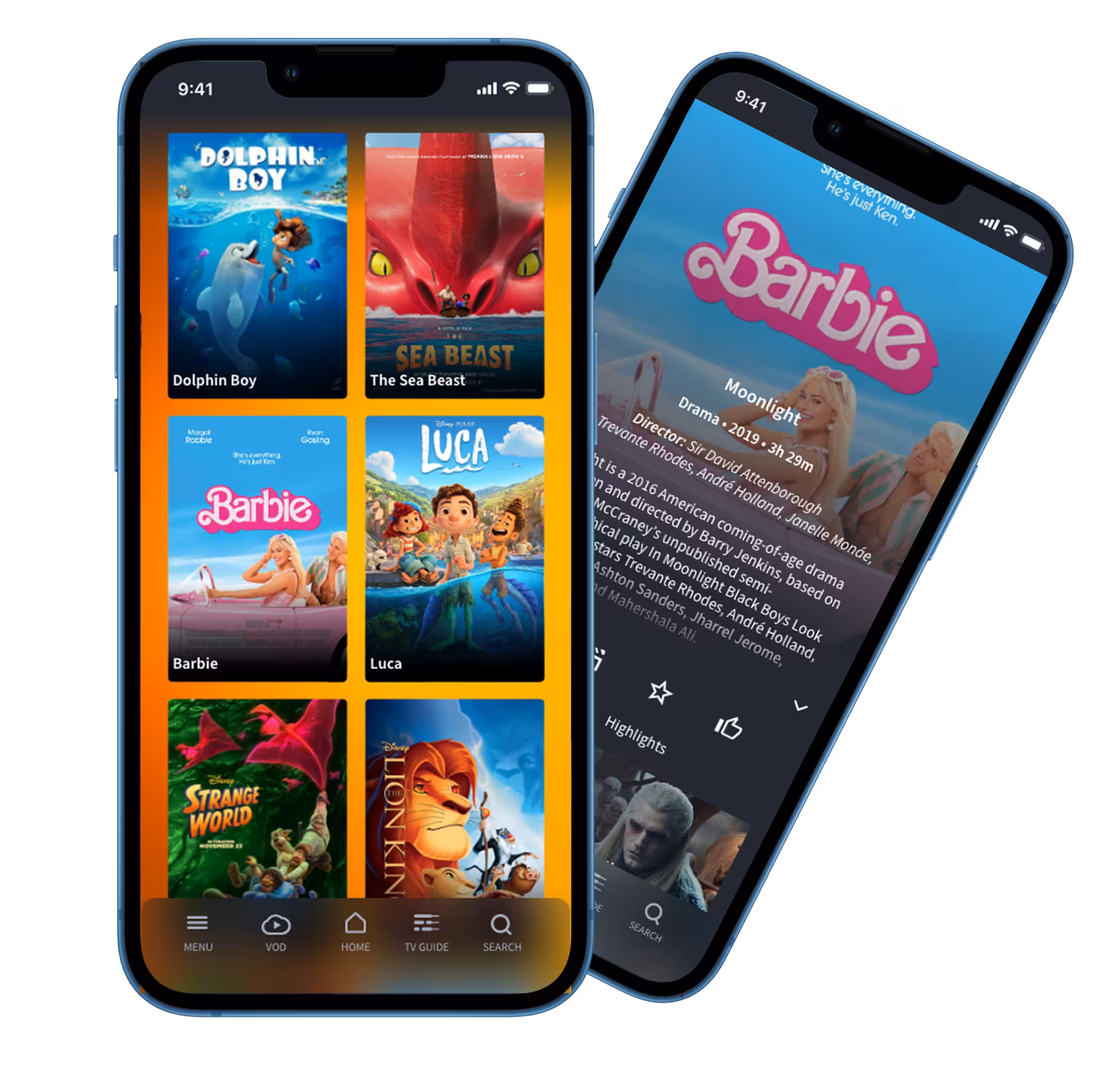 UniqCast UC4 User Interface Mobile Mockup
