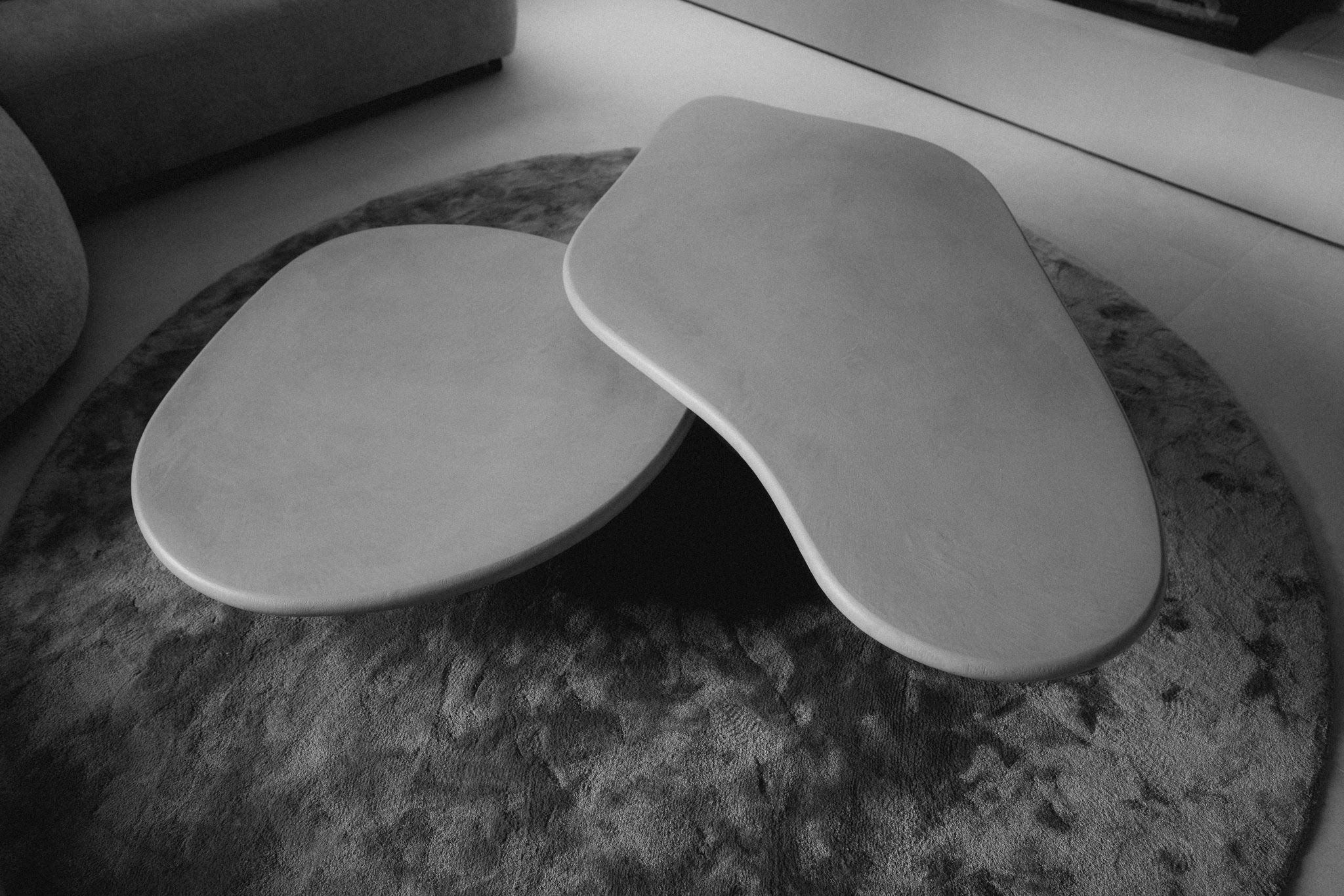 béton ciré tables maison cuisine salle de bain