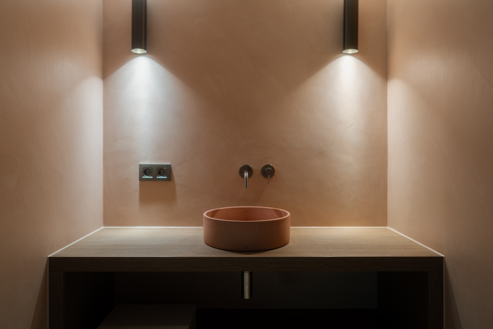 béton ciré tables maison cuisine salle de bain