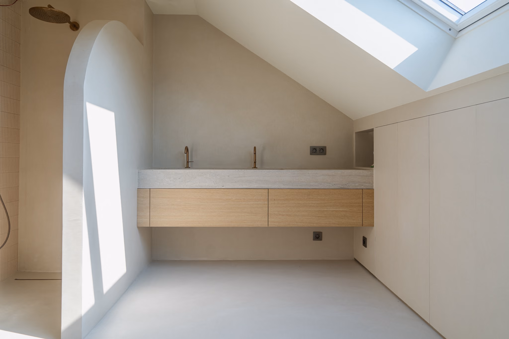 béton ciré tables maison cuisine salle de bain