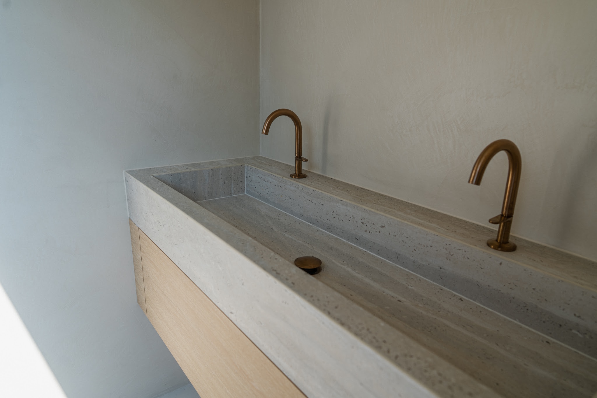 béton ciré tables maison cuisine salle de bain