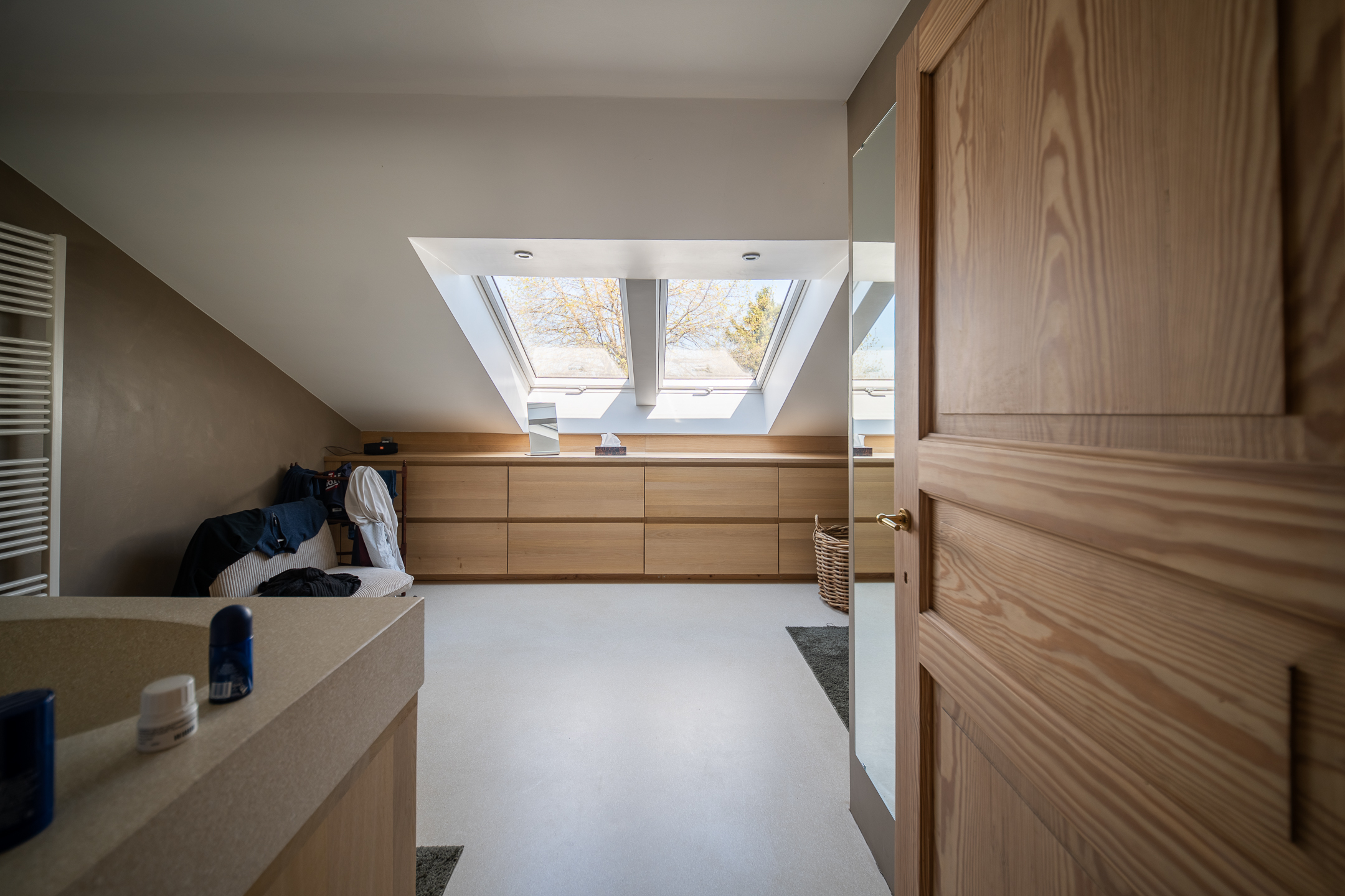 béton ciré salle de bain et toilette