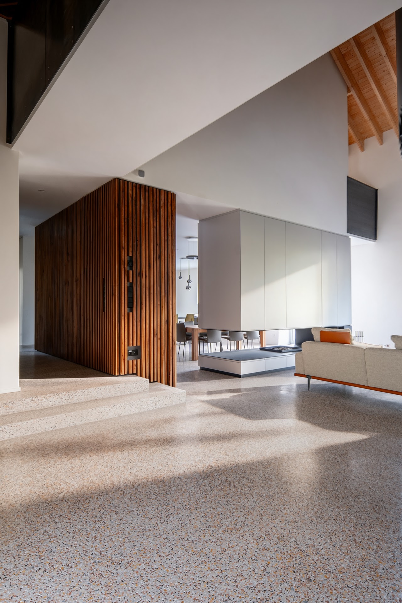 terrazzo AdLucem dans une habitation au Luxembourg
