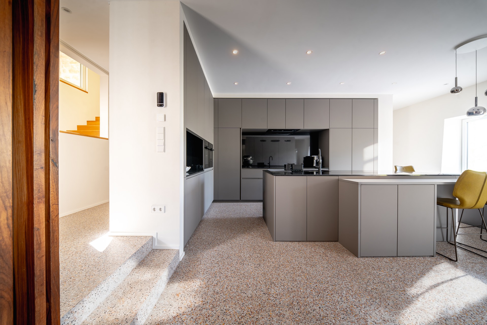 terrazzo AdLucem dans une habitation au Luxembourg