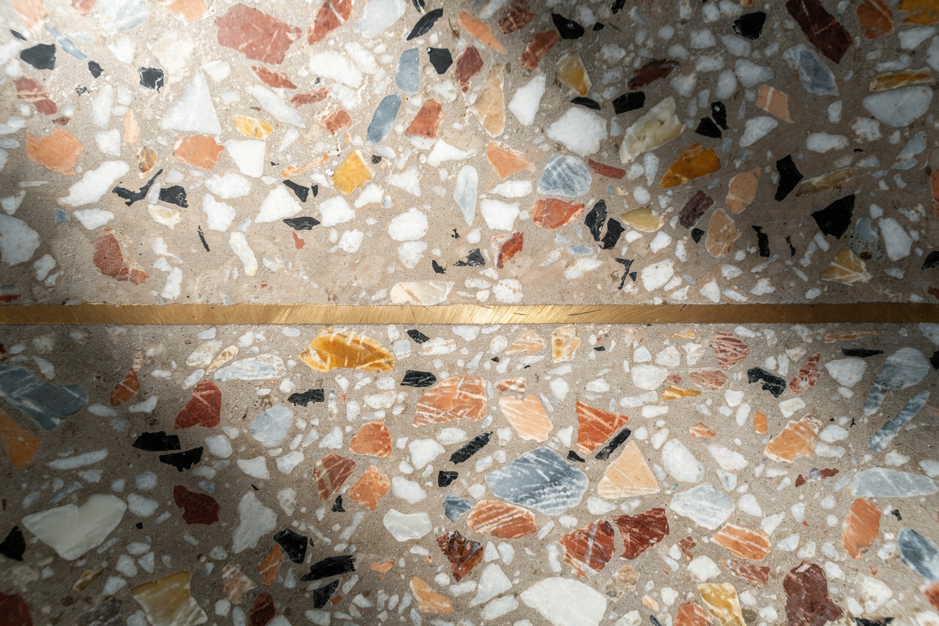 terrazzo AdLucem dans une habitation au Luxembourg
