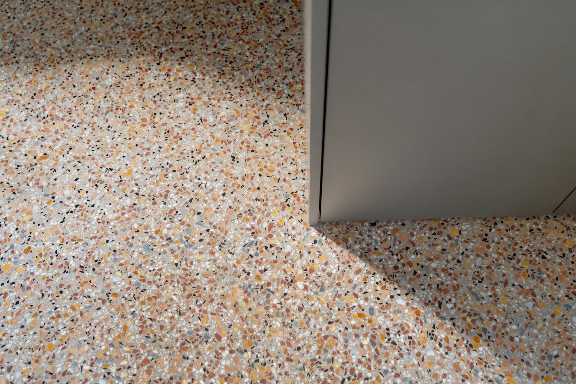 terrazzo AdLucem dans une habitation au Luxembourg