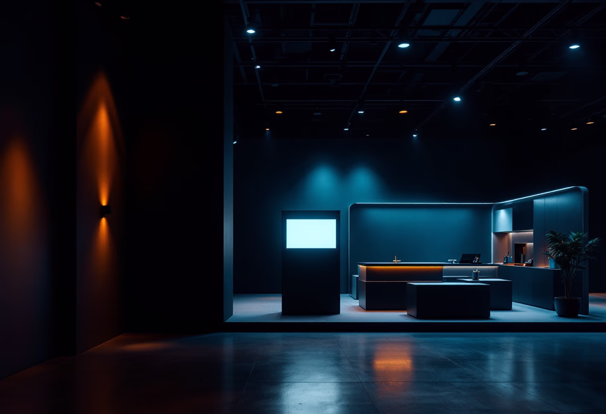 image of seminar or conference venue (for a legal tech)