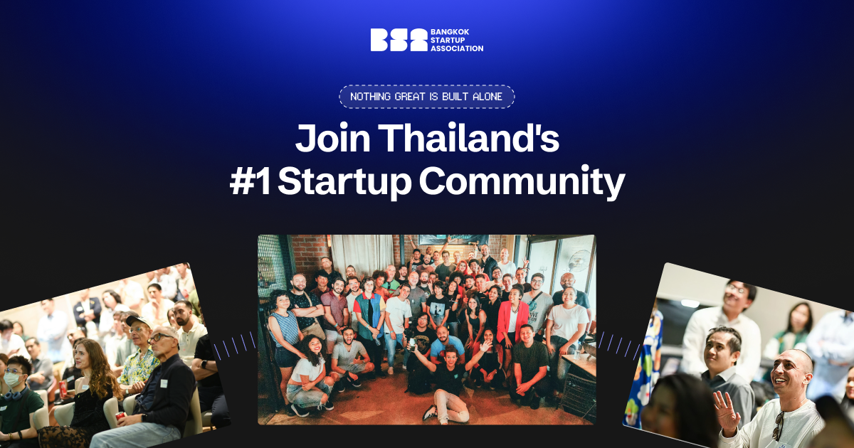 Bangkok Startup Association startup community banner