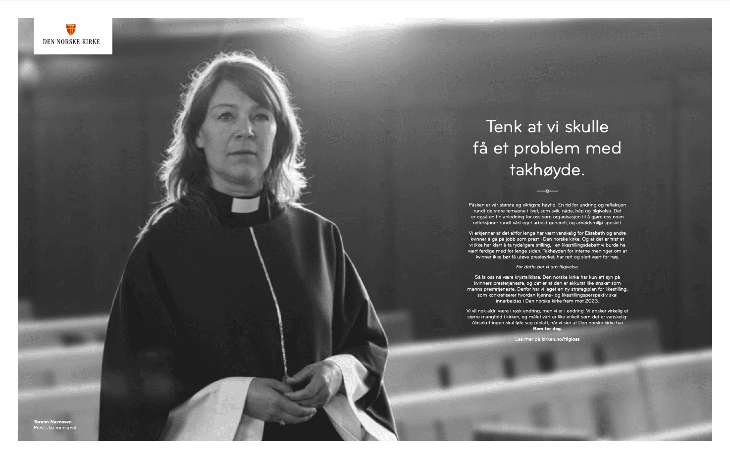 Den norske kirke – påskekampanje skisse