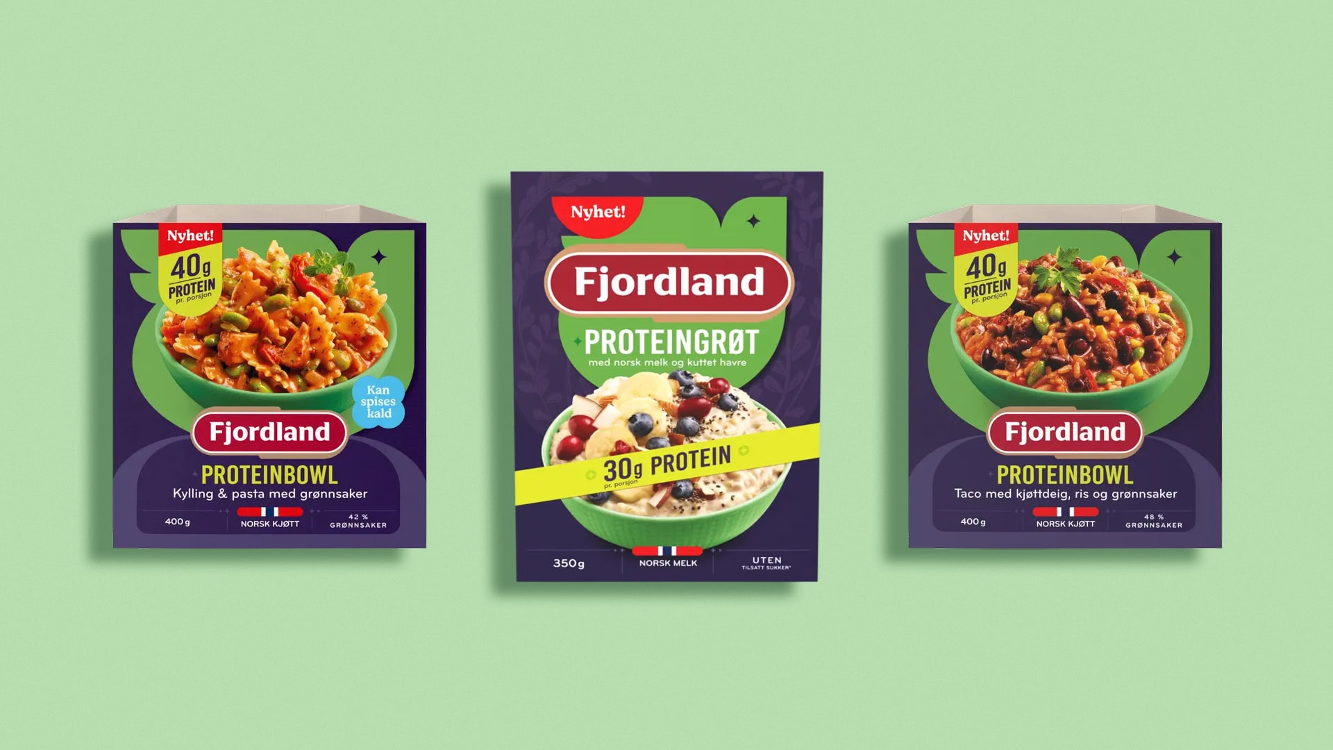 Fjordland proteinprodukter