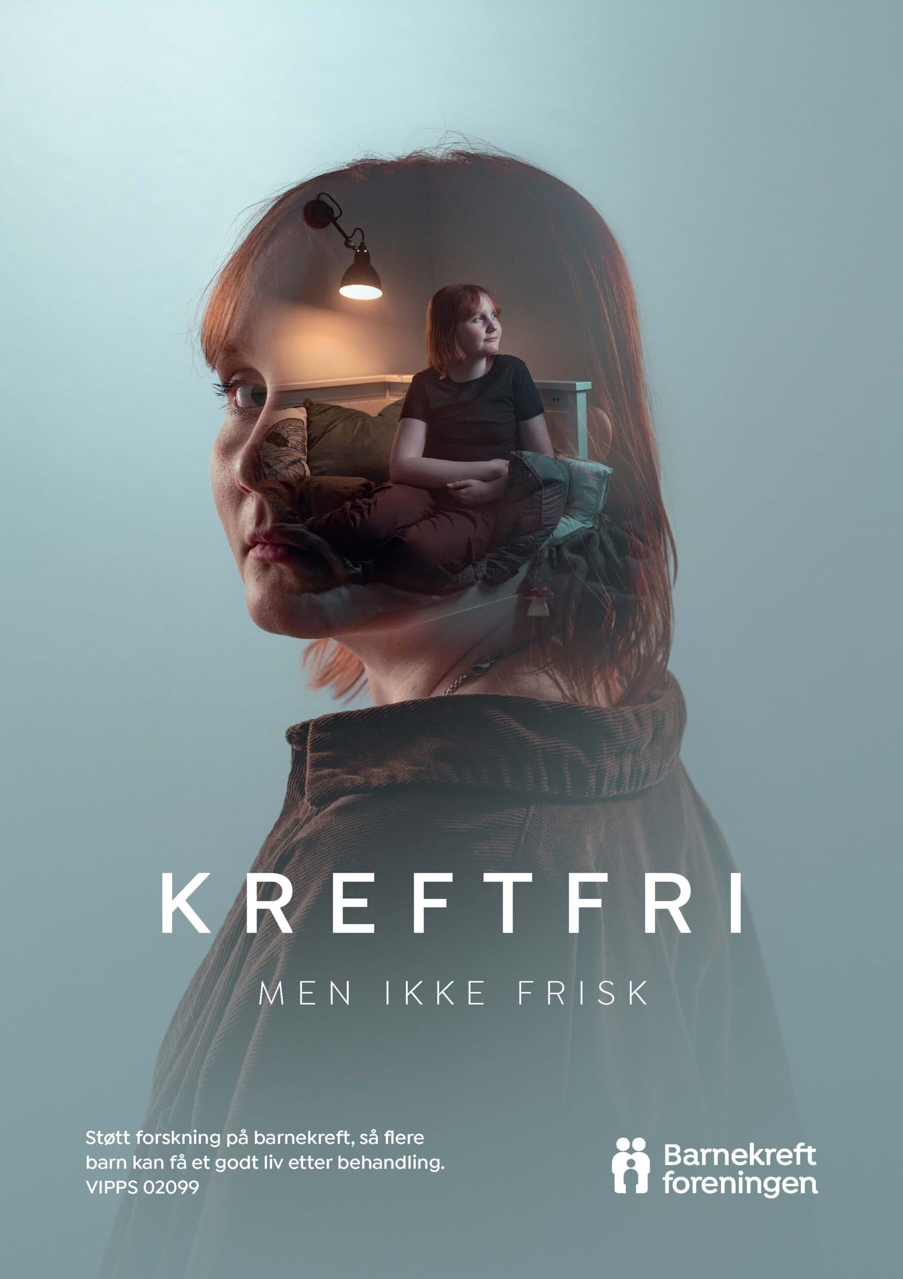 Barnekreftforeningen Septemberkampanje 2023 – A4-plakat
