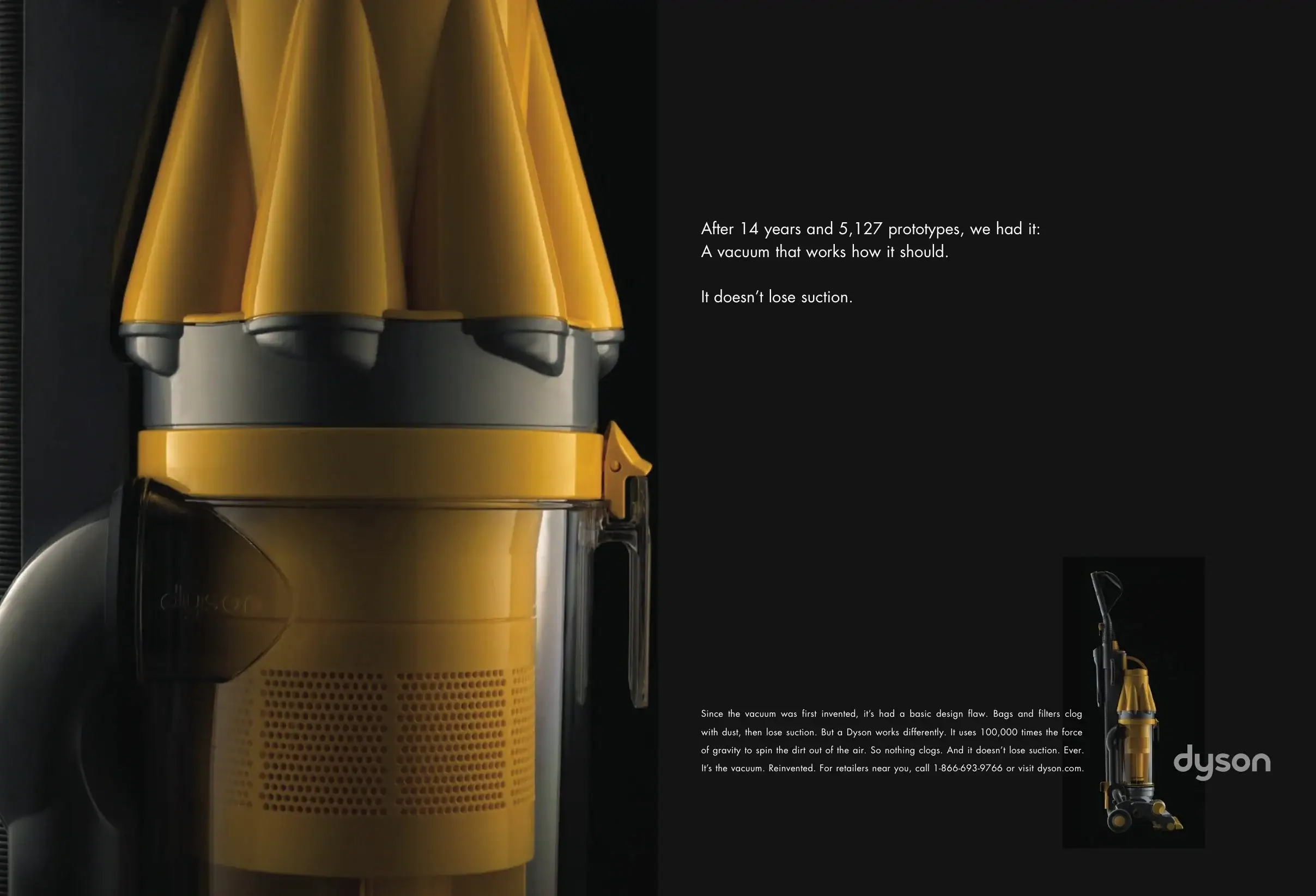 Dyson – 5 127 prototyper
