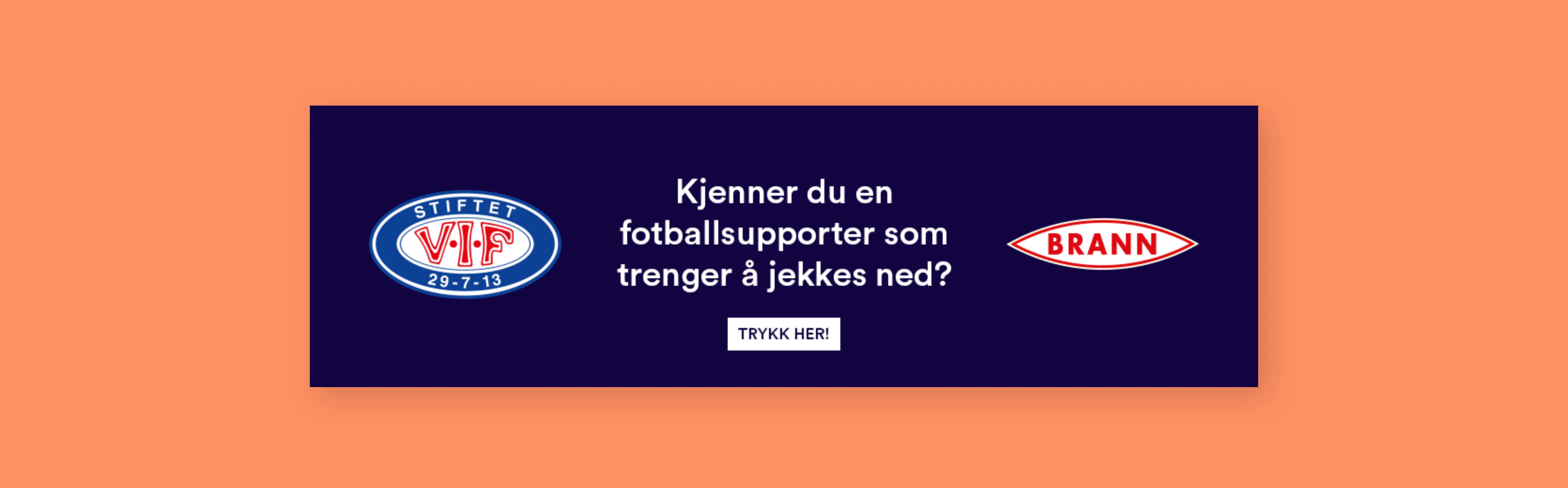 Jekk ned en supporter – kampanjeillustrasjon
