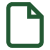 Green icon of a sheet of paper with a folded corner.