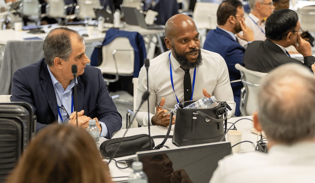 Shawn Richards, Ink Innovation, at IATA forum 2025, Geneva